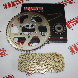 HD 158A - CF NK 400  15T-54T- 520HO - 118 BAKLA ZİNCİR DİŞLİ SETİ MSR GOLD 