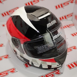 KASK 009B - MSR SPORT KAPALI KASK M CE BELGELİ