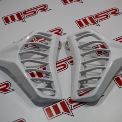 CB 046 - CB 125 E KORNA ÜST KAPAK BEYAZ TK OEM