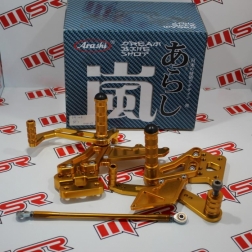 H 035 - AYARALANBİLİR YARIŞ VİTES AYAKLIK SETİ GSXR600