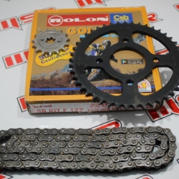 HD 026 - ZİNCİR-DİŞLİ SETİ BAJAJ PULSAR NS 150 ORİNGLİ ROLON