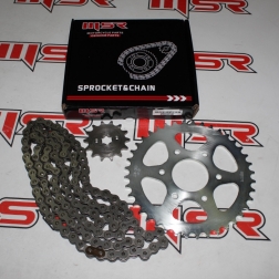 HD 126 - BAJAJ PULSAR NS 200 ZİNCİR DİŞLİ SETİ MSR