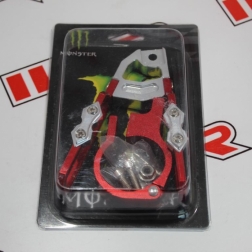 H 176 - HALAT KISKACI ALÜMİNYUM KIRMIZI UNİVERSAL