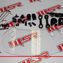 SİPER 17 - MOTORSİKLET ÖN CAM UZATMA(290/126 MM)