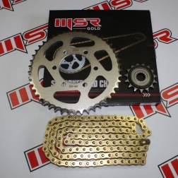 HD 159A - CF NK 650  15T-46T- 520HO - 118 BAKLA ZİNCİR DİŞLİ SETİ MSR GOLD 