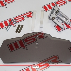 SİPER 19 - MOTORSİKLET ÖN CAM UZATMA(266/120 MM)