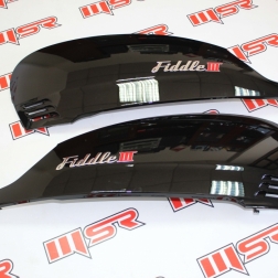 SYM 148E - SYM FIDDLE 125 III SAĞ-SOL YAN KAPAK SİYAH 