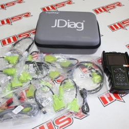 TKM 200 - JDİAG M100 PRO  TÜRKÇE MOTOSİKLET ARIZA TESPİT CİHAZI UNIVERSAL 17 BAĞLANTI APARATLI 