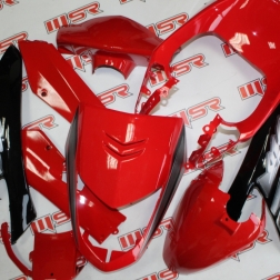 HK 056 - HONDA BEAT KAPORTA SETİ KIRMIZI SAİ MARKA  10 PARÇA