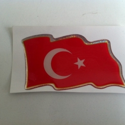 AKS 122 - BAYRAK ETİKET	DAMLA TİPİ