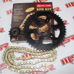 HD 033 - ZİNCİR-DİŞLİ SETİ KTM DUKE 250 ORİNGLİ ROLON 112L	