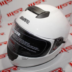 KASK 008 - MSR BEYAZ KASK KAPALI CE BELGELİ