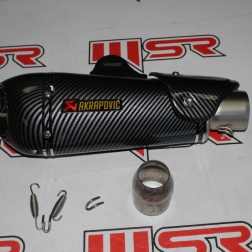 EGZ 045 - EGZOS UNIVERSAL AKRAPOVIC (SUSTURUCULU)