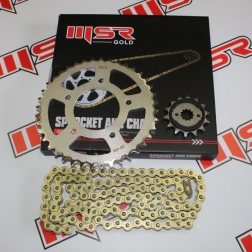 HD 157A - CF NK 250 - SR 250 14T-40T- 520HO - 106 BAKLA ZİNCİR DİŞLİ SETİ MSR GOLD 