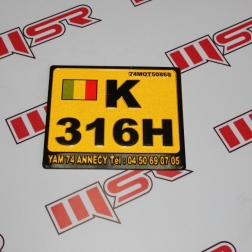 AKS 084 - UNIVERSAL PLAKA(12*14 CM)