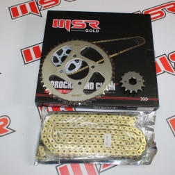 HD 156 - CF NK 150  14T-45T- 428HO - 136 BAKLA ZİNCİR DİŞLİ SETİ ORİNGLİ MSR GOLD 