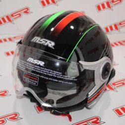 KASK 003A - MSR SİYAH SPORT KASK AÇIK XL CE BELGELİ