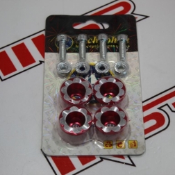 AKS 291 - TAPA CIVATA SETİ KIRMIZI