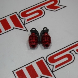 AKS 301 - TEKER SÜBAP KAPAK KIRMIZI 2 Lİ