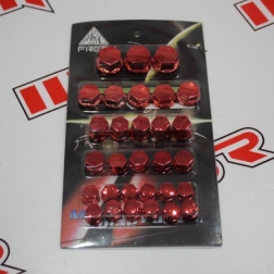 AKS 324 - SOMUN SETİ KIRMIZI