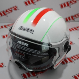 KASK 005B - MSR BEYAZ SPORT KASK AÇIK M CE BELGELİ
